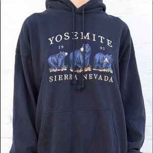 Brandy Melville Oversized Yosemite Hoodie